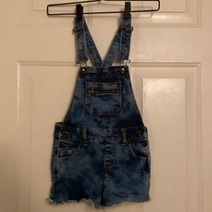 Girls Overall Shorts